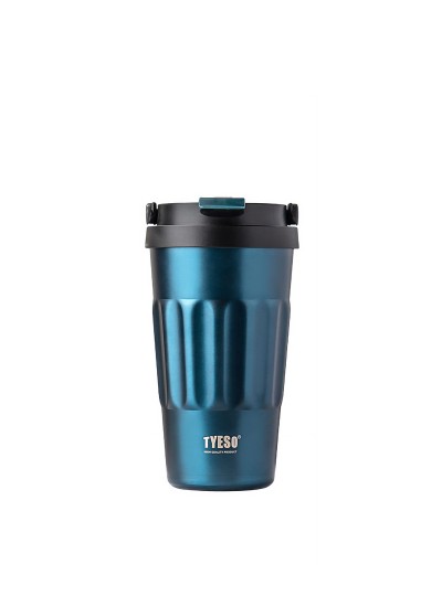 Tyeso Coffe Mug Vakumlu Paslanmaz Çelik Taşıma Kulplu 500ML