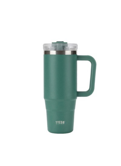 Tyeso QQ Termos Sızdırmaz Pipetli Çift Duvarlı Vakumlu 900ML