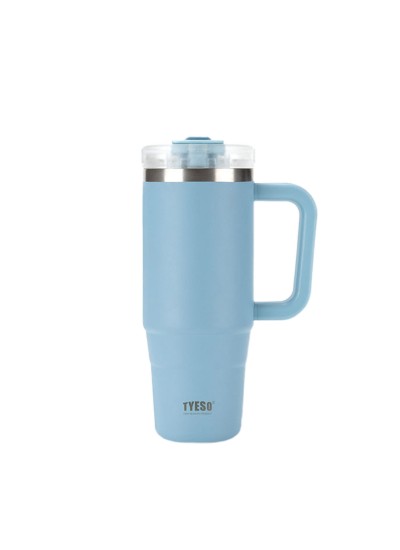 Tyeso QQ Termos Sızdırmaz Pipetli Çift Duvarlı Vakumlu 900ML