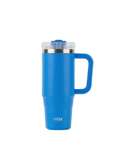 Tyeso QQ Termos Sızdırmaz Pipetli Çift Duvarlı Vakumlu 900ML