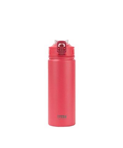 Tyeso Active Color Vakumlu Termos Paslanmaz Çelik Gizli Pipetli 600ML