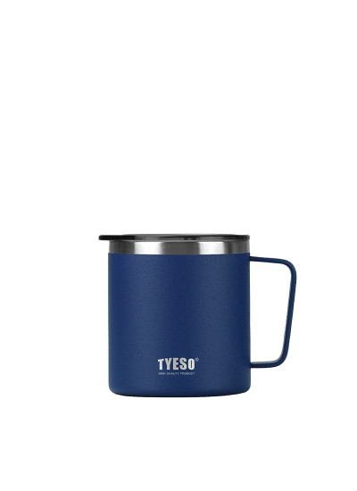 Tyeso Silviya Mug Vakumlu Paslanmaz Çift Duvarlı Termal Kapaklı 400ML