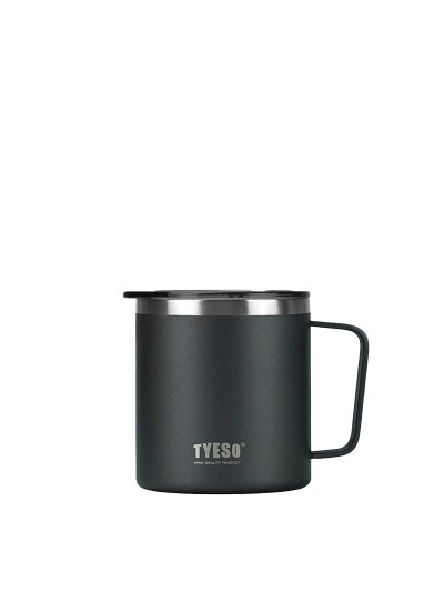 Tyeso Silviya Mug Vakumlu Paslanmaz Çift Duvarlı Termal Kapaklı 400ML