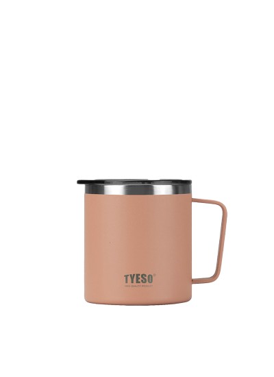 Tyeso Silviya Mug Vakumlu Paslanmaz Çift Duvarlı Termal Kapaklı 400ML