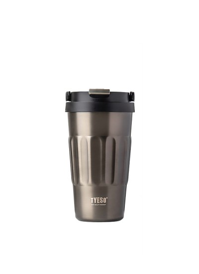 Tyeso Coffe Mug Vakumlu Paslanmaz Çelik Taşıma Kulplu 500ML