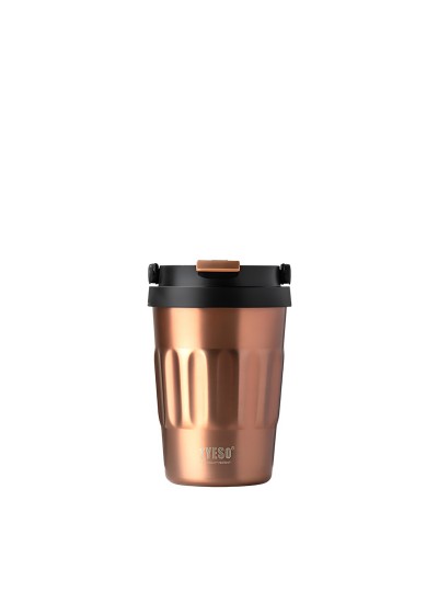 Tyeso Coffe Mug Vakumlu Paslanmaz Çelik Taşıma Kulplu 400ML