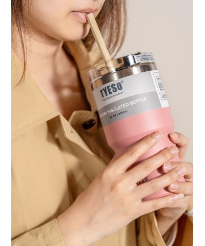 Tyeso TripleTask Termos Vakumlu Yıkanabilir Silikon Pipetli 600ML
