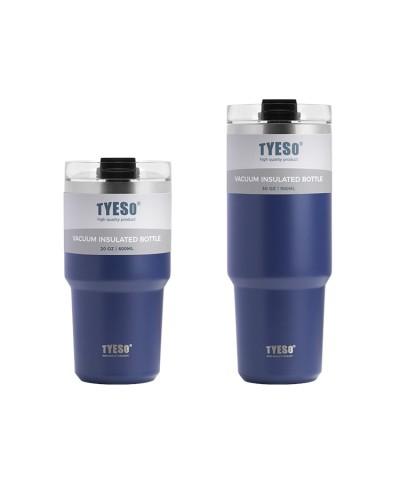 Tyeso TripleTask Termos Vakumlu Yıkanabilir Silikon Pipetli 600ML