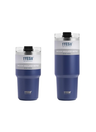 Tyeso TripleTask Termos Vakumlu Yıkanabilir Silikon Pipetli 600ML