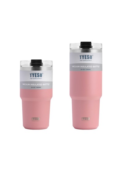 Tyeso TripleTask Termos Vakumlu Yıkanabilir Silikon Pipetli 600ML