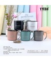 Tyeso Fiery Mug Vakumlu Paslanmaz Çelik  Termal Kapaklı 350ML