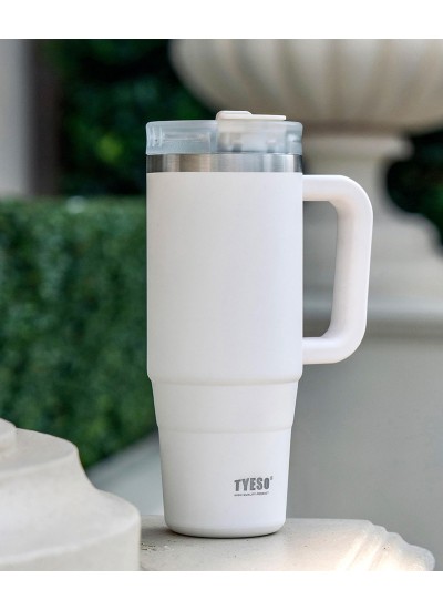 Tyeso QQ Termos Sızdırmaz Pipetli Çift Duvarlı Vakumlu 1200ML