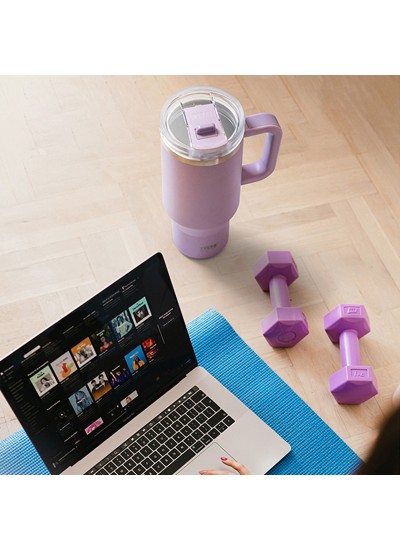 Tyeso QQ Termos Sızdırmaz Pipetli Çift Duvarlı Vakumlu 900ML