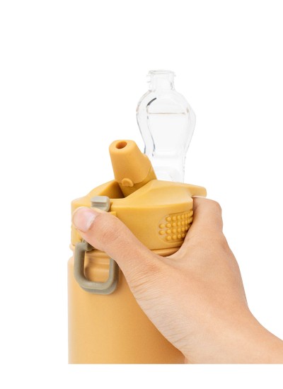 Tyeso Active Color Vakumlu Termos Paslanmaz Çelik Gizli Pipetli 600ML