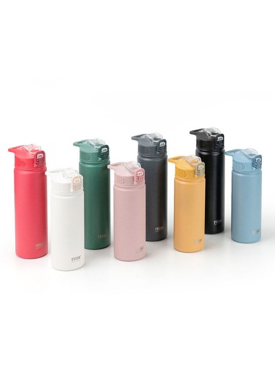 Tyeso Active Color Vakumlu Termos Yıkanabilir Silikon Pipetli 750ML