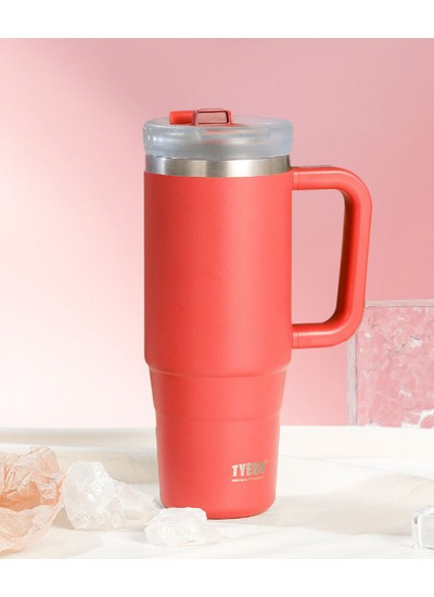 Tyeso QQ Termos Sızdırmaz Pipetli Çift Duvarlı Vakumlu 1200ML