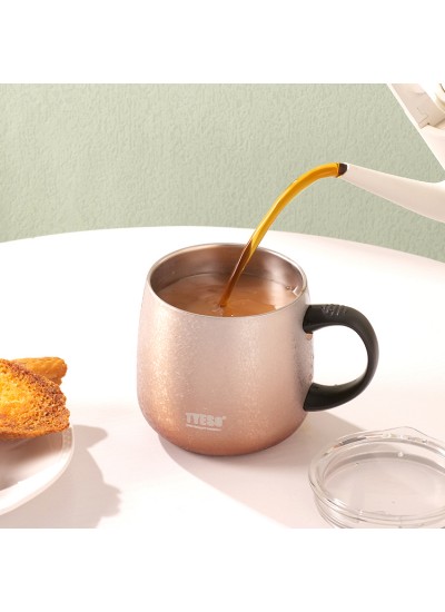 Tyeso Napoli Mug Vakumlu Paslanmaz Çift Duvarlı Termal Kapaklı 355ML