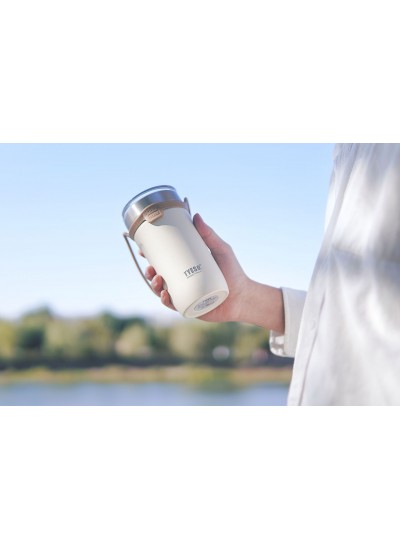 Tyeso SoulMate Tumbler Vakumlu Paslanmaz Çelik Silikon Askı 550ML