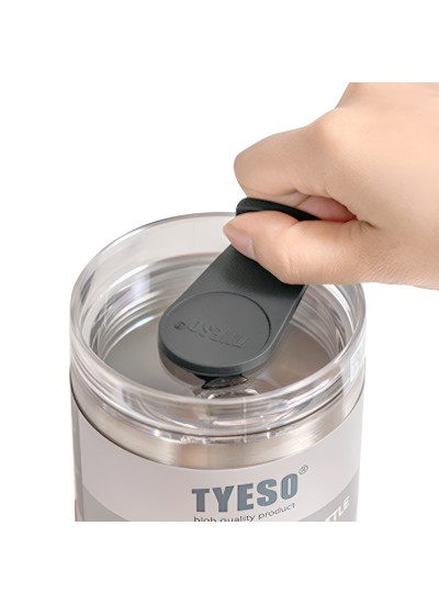 Tyeso TripleTask Termos Vakumlu Yıkanabilir Silikon Pipetli 600ML