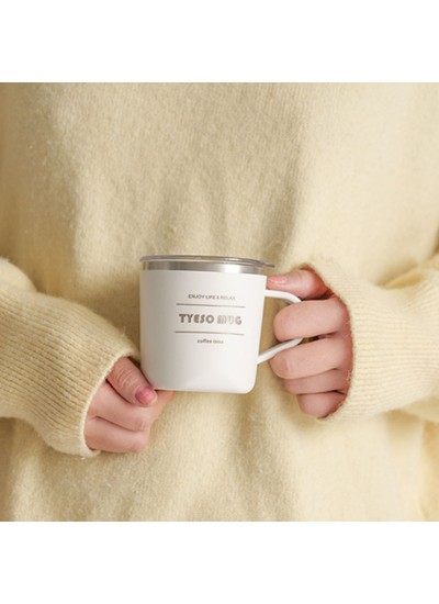 Tyeso Cubic Mug Vakumlu Paslanmaz Çelik  Termal Kapaklı 300ML